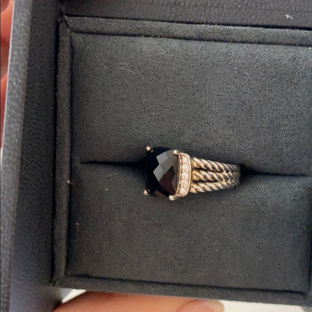 David Yurman ring petite Wheaton ring black - Picture 4 of 4